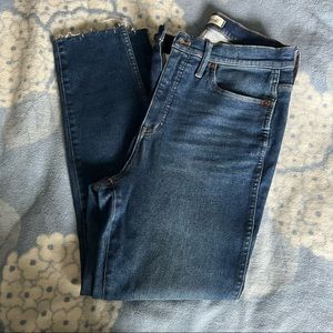 Madewell high rise skinny jean size 32 -VGUC